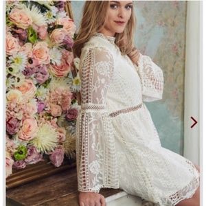 Altar’d State Lace Bell Sleeve Dress